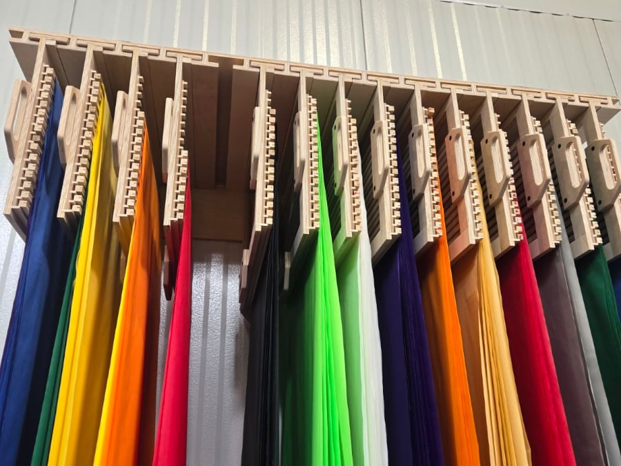 Banner Hanging and Storage System